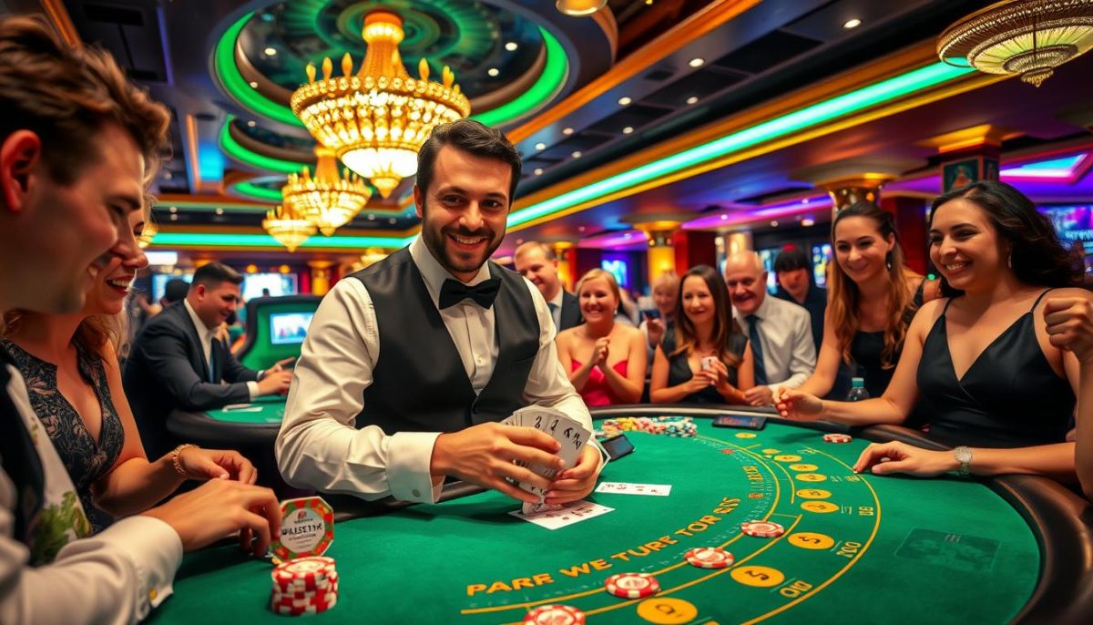 Blackjack live dealer